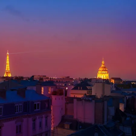 Eiffel Tower View Terrace Saint Germain Des Pres Apartment Paris
