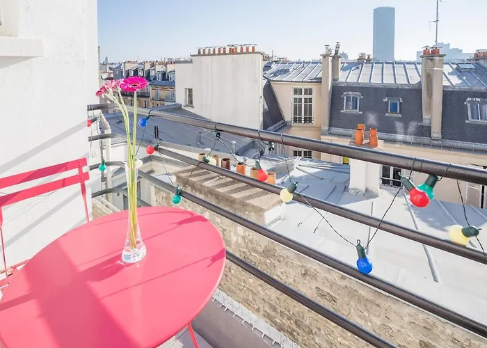 Eiffel Tower View Terrace Saint Germain Des Pres Parigi