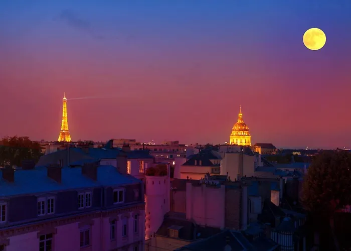 Eiffel Tower View Terrace Saint Germain Des Pres Affittacamere Parigi