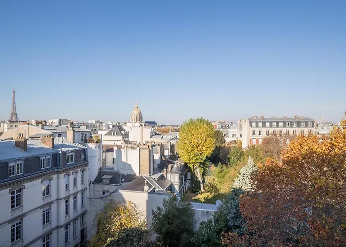 Eiffel Tower View Terrace Saint Germain Des Pres Affittacamere 4*