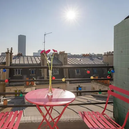 Eiffel Tower View Terrace Saint Germain Des Pres 4*