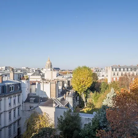 Eiffel Tower View Terrace Saint Germain Des Pres Pensión 4*